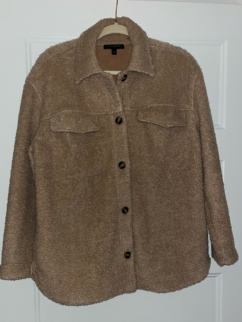 BANANA REPUBLIC Sherpa Oversized Shirt Jacket